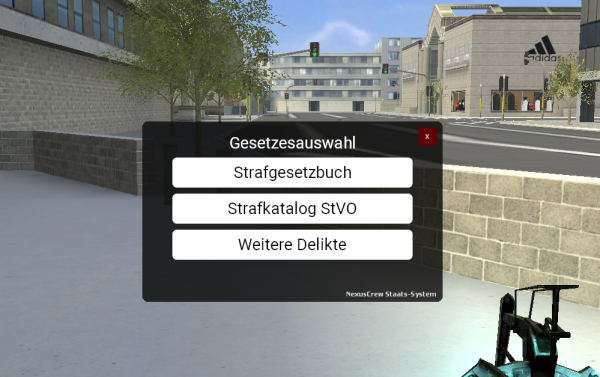Nexuscrew Gesetze Menu (DarkRP)